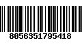 Código de Barras 8056351795418