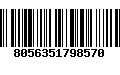 Código de Barras 8056351798570