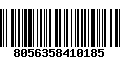 Código de Barras 8056358410185