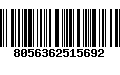 Código de Barras 8056362515692