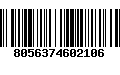 Código de Barras 8056374602106