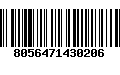 Código de Barras 8056471430206