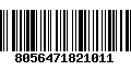 Código de Barras 8056471821011