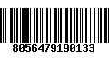 Código de Barras 8056479190133