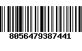 Código de Barras 8056479387441