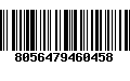 Código de Barras 8056479460458