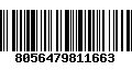 Código de Barras 8056479811663