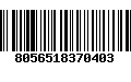 Código de Barras 8056518370403