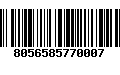 Código de Barras 8056585770007