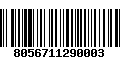 Código de Barras 8056711290003