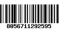 Código de Barras 8056711292595