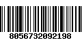 Código de Barras 8056732092198