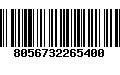 Código de Barras 8056732265400