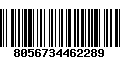 Código de Barras 8056734462289