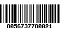 Código de Barras 8056737780021