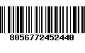 Código de Barras 8056772452440