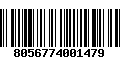 Código de Barras 8056774001479