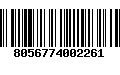 Código de Barras 8056774002261