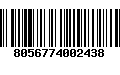 Código de Barras 8056774002438