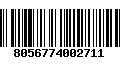 Código de Barras 8056774002711