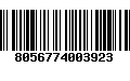Código de Barras 8056774003923