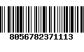 Código de Barras 8056782371113