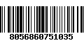 Código de Barras 8056860751035