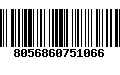 Código de Barras 8056860751066