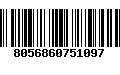 Código de Barras 8056860751097
