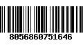 Código de Barras 8056860751646