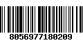 Código de Barras 8056977180209