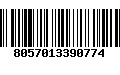 Código de Barras 8057013390774