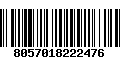 Código de Barras 8057018222476