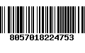 Código de Barras 8057018224753