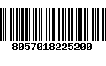 Código de Barras 8057018225200