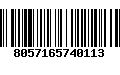 Código de Barras 8057165740113