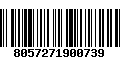 Código de Barras 8057271900739