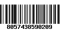 Código de Barras 8057438590209