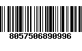 Código de Barras 8057506890996