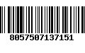 Código de Barras 8057507137151