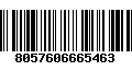 Código de Barras 8057606665463