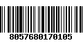 Código de Barras 8057680170105