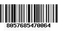 Código de Barras 8057685470064