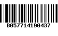 Código de Barras 8057714190437