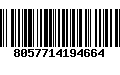 Código de Barras 8057714194664