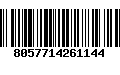 Código de Barras 8057714261144