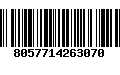 Código de Barras 8057714263070