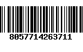 Código de Barras 8057714263711