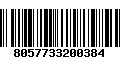 Código de Barras 8057733200384