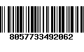Código de Barras 8057733492062